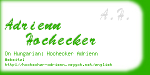 adrienn hochecker business card